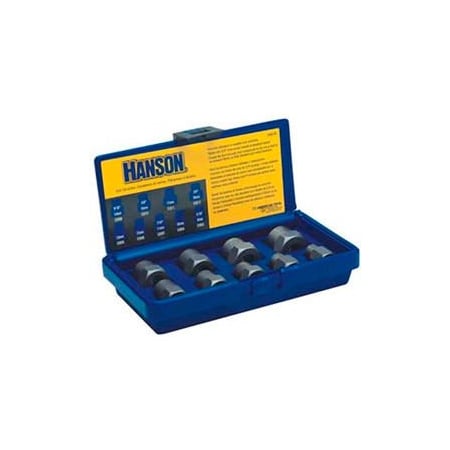 Irwin Extractor Set: 9 Pc. 8mm-19mm with 3/8" Drive 54019